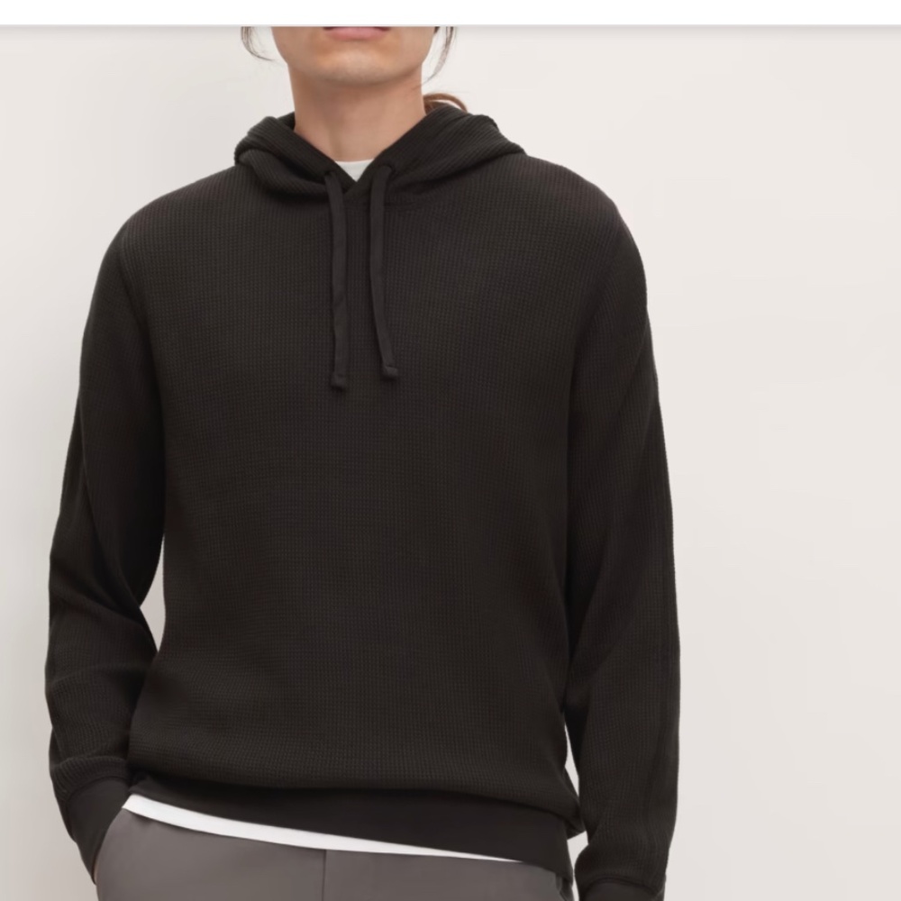 Everlane Mens cotton cashmere hoodie Sz S